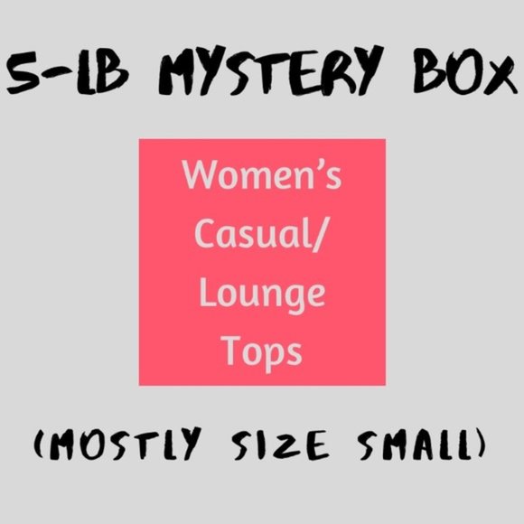 5lb Customizable Women’s Casual Lounge Tops Mystery Box - Picture 1 of 1